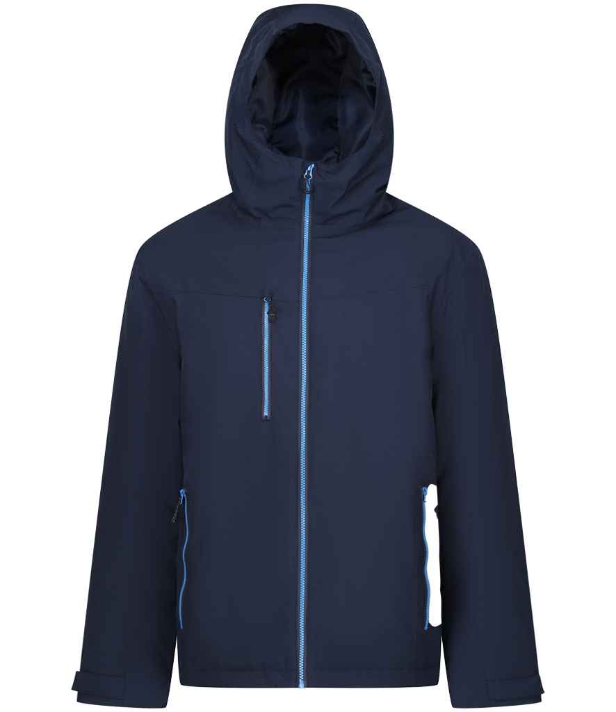 Regatta Professional RG443 Navy/French Blue Front - Jacket Ready to be Embroidered and Printed by Custard Workwear - Cheap Personalised and Customised Workwear in Nottinghamshire, Derbyshire and Leicestershire