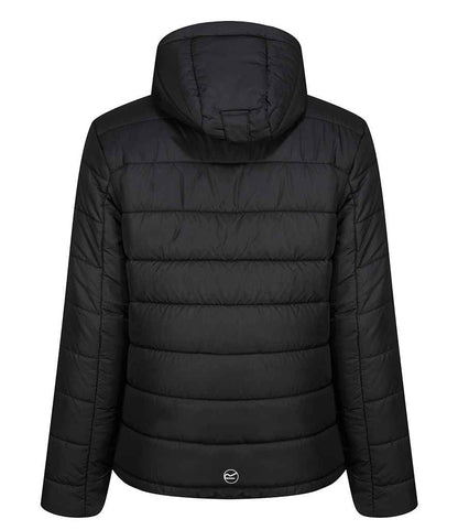 Regatta Professional RG444 Black/Classic Red Back - Jacket Ready to be Printed by Custard Workwear - Cheap Personalised and Customised Workwear in Nottinghamshire, Derbyshire and Leicestershire