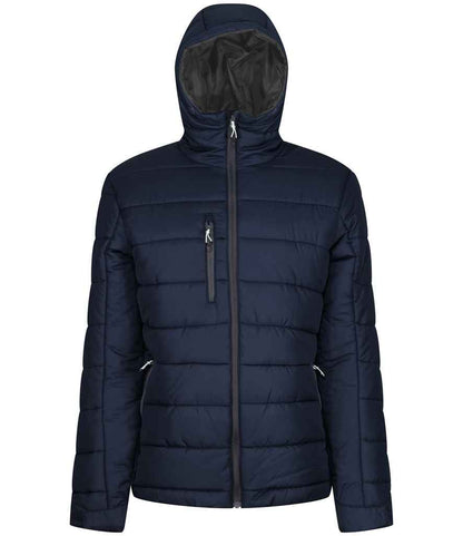 Regatta Professional RG444 Navy/Seal Grey Front - Jacket Ready to be Printed by Custard Workwear - Cheap Personalised and Customised Workwear in Nottinghamshire, Derbyshire and Leicestershire