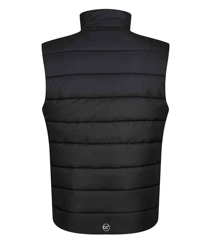 Regatta Professional RG445 Black/Classic Red Back - Bodywarmer Ready to be Printed by Custard Workwear - Cheap Personalised and Customised Workwear in Nottinghamshire, Derbyshire and Leicestershire