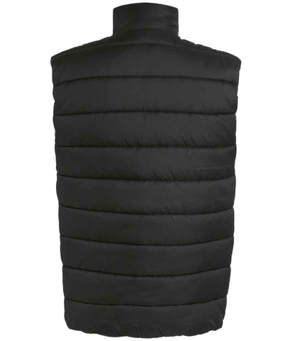 Regatta Professional RG445 Black/Orange Pop Back - Bodywarmer Ready to be Printed by Custard Workwear - Cheap Personalised and Customised Workwear in Nottinghamshire, Derbyshire and Leicestershire