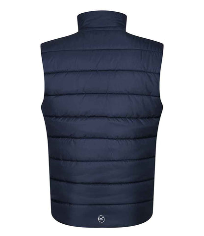 Regatta Professional RG445 Navy/Seal Grey Back - Bodywarmer Ready to be Printed by Custard Workwear - Cheap Personalised and Customised Workwear in Nottinghamshire, Derbyshire and Leicestershire