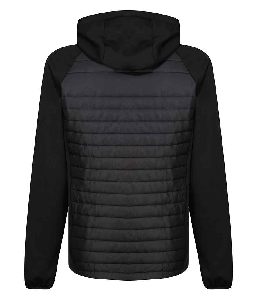 Regatta Professional RG446 Black/New Royal Blue Back - Jacket Ready to be Printed by Custard Workwear - Cheap Personalised and Customised Workwear in Nottinghamshire, Derbyshire and Leicestershire