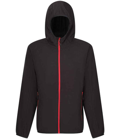 Regatta Professional RG451 Black/Classic Red Front - Fleece Ready to be Embroidered by Custard Workwear - Cheap Personalised and Customised Workwear in Nottinghamshire, Derbyshire and Leicestershire