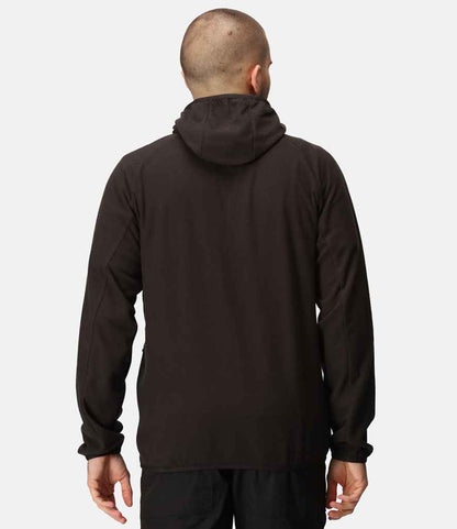 Regatta Professional RG451 Black/New Royal Blue Model - Fleece Ready to be Embroidered by Custard Workwear - Cheap Personalised and Customised Workwear in Nottinghamshire, Derbyshire and Leicestershire