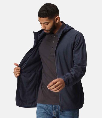 Regatta Professional RG451 Navy/Seal Grey Model - Fleece Ready to be Embroidered by Custard Workwear - Cheap Personalised and Customised Workwear in Nottinghamshire, Derbyshire and Leicestershire