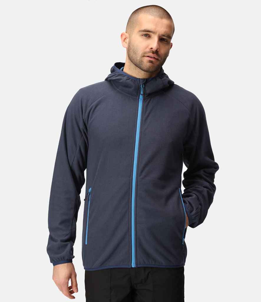 Regatta Professional RG451 Navy/French Blue Model - Fleece Ready to be Embroidered by Custard Workwear - Cheap Personalised and Customised Workwear in Nottinghamshire, Derbyshire and Leicestershire