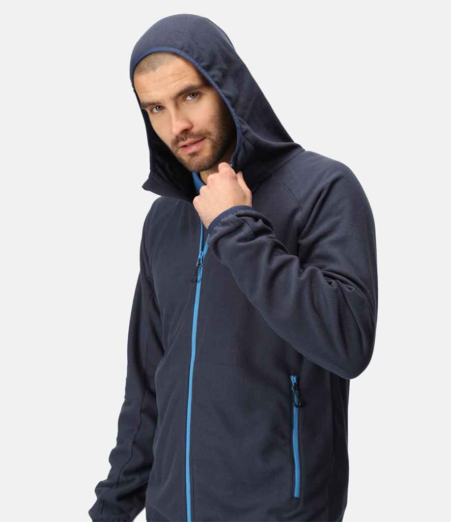Regatta Professional RG451 Navy/French Blue Model - Fleece Ready to be Embroidered by Custard Workwear - Cheap Personalised and Customised Workwear in Nottinghamshire, Derbyshire and Leicestershire