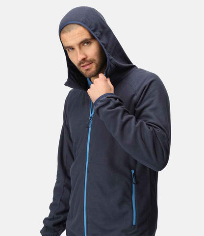 Regatta Professional RG451 Navy/French Blue Model - Fleece Ready to be Embroidered by Custard Workwear - Cheap Personalised and Customised Workwear in Nottinghamshire, Derbyshire and Leicestershire
