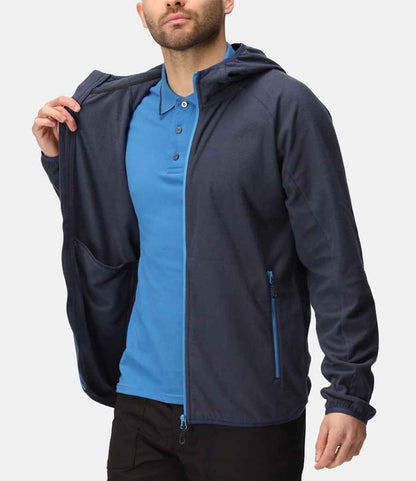 Regatta Professional RG451 Navy/French Blue Model - Fleece Ready to be Embroidered by Custard Workwear - Cheap Personalised and Customised Workwear in Nottinghamshire, Derbyshire and Leicestershire