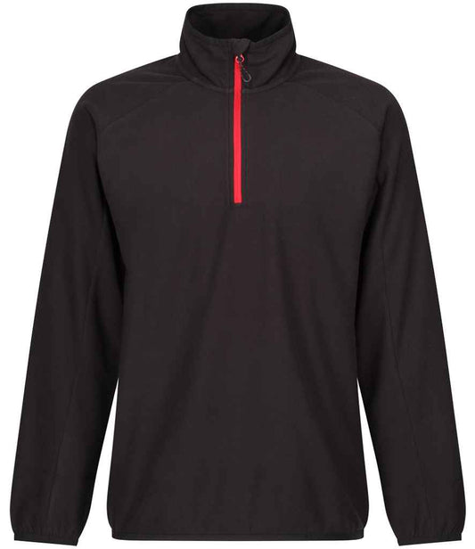 Regatta Professional RG452 Black/Classic Red Front - Fleece Ready to be Embroidered by Custard Workwear - Cheap Personalised and Customised Workwear in Nottinghamshire, Derbyshire and Leicestershire