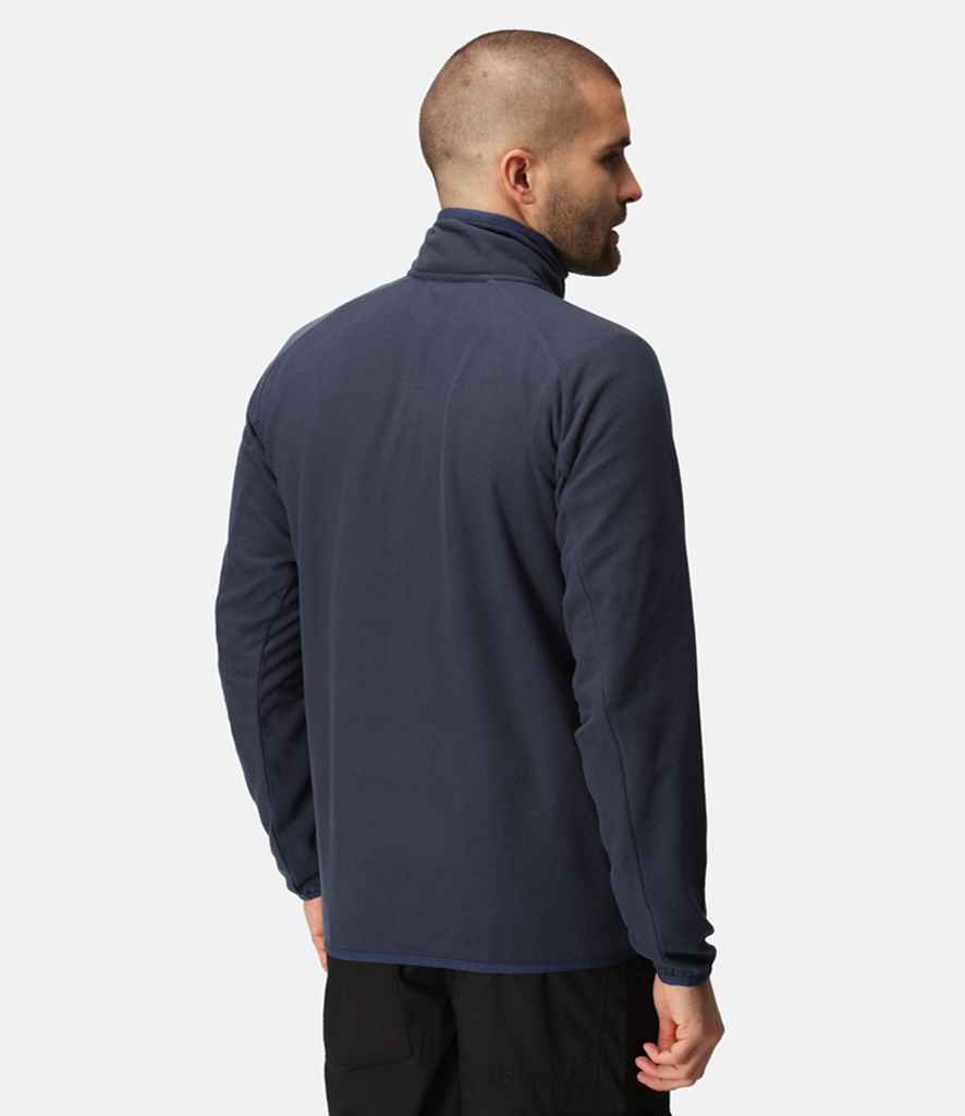 Regatta Professional RG452 Navy/Seal Grey Model - Fleece Ready to be Embroidered by Custard Workwear - Cheap Personalised and Customised Workwear in Nottinghamshire, Derbyshire and Leicestershire