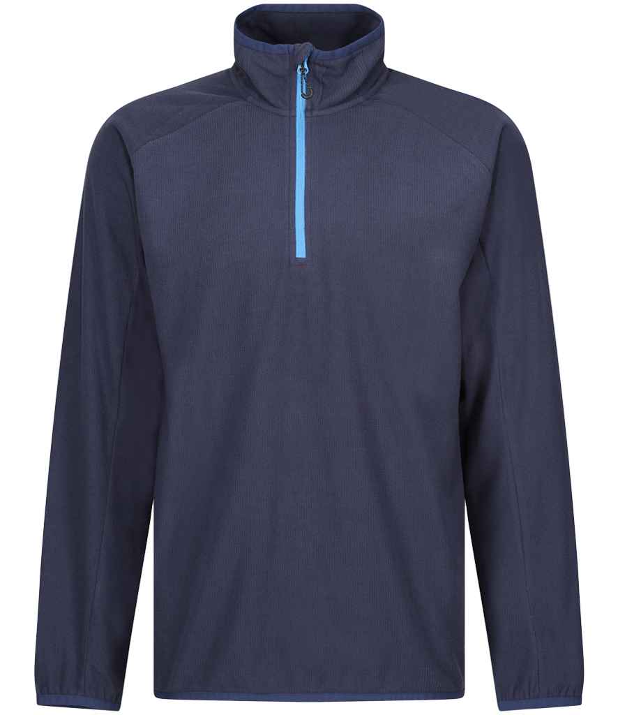 Regatta Professional RG452 Navy/French Blue Front - Fleece Ready to be Embroidered by Custard Workwear - Cheap Personalised and Customised Workwear in Nottinghamshire, Derbyshire and Leicestershire