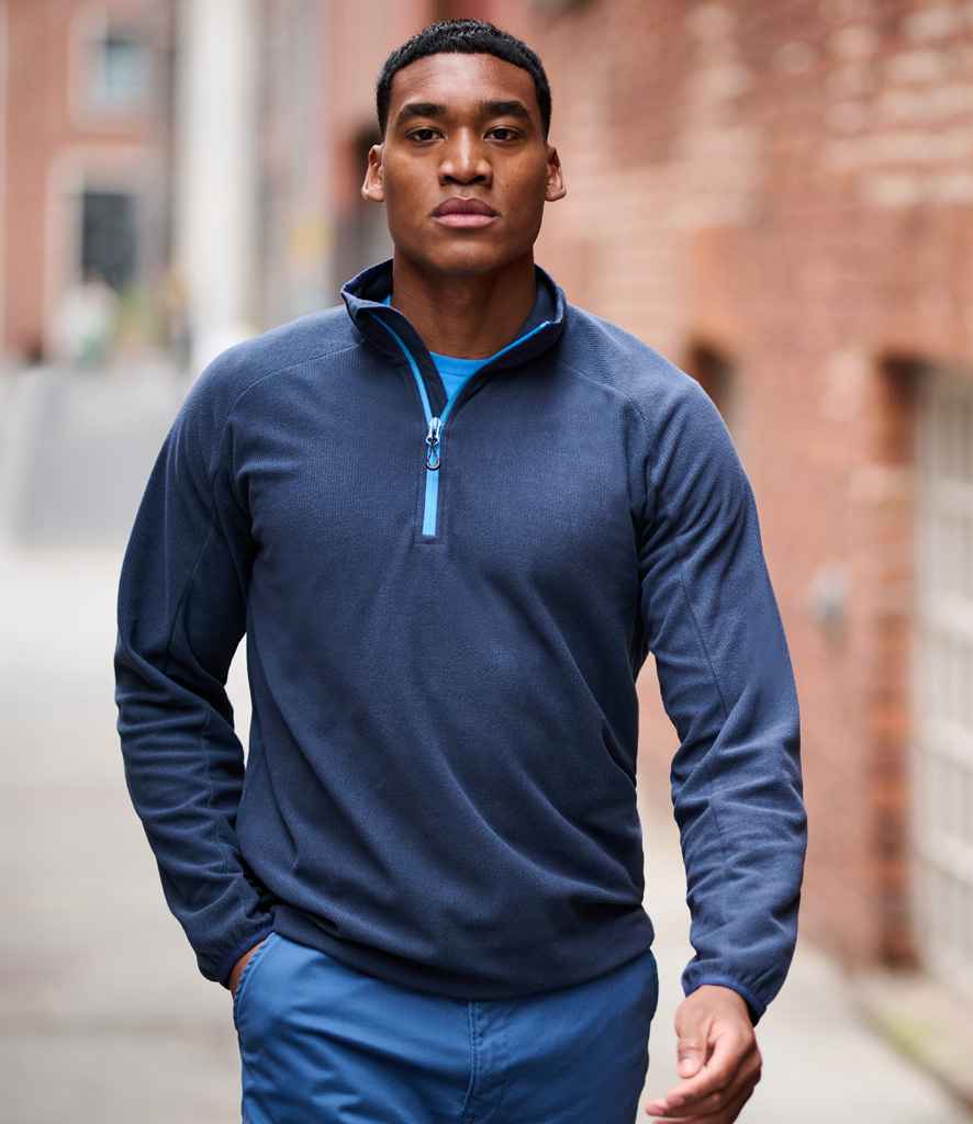 Regatta Professional RG452 Navy/French Blue Model - Fleece Ready to be Embroidered by Custard Workwear - Cheap Personalised and Customised Workwear in Nottinghamshire, Derbyshire and Leicestershire