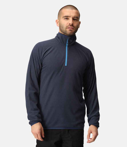 Regatta Professional RG452 Navy/French Blue Model - Fleece Ready to be Embroidered by Custard Workwear - Cheap Personalised and Customised Workwear in Nottinghamshire, Derbyshire and Leicestershire