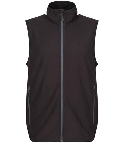 Regatta Professional RG453 Black/Seal Grey Front - Bodywarmer Ready to be Embroidered by Custard Workwear - Cheap Personalised and Customised Workwear in Nottinghamshire, Derbyshire and Leicestershire