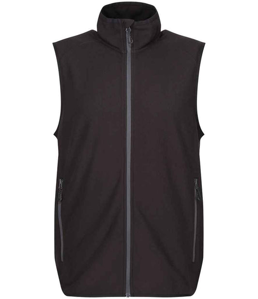 Regatta Professional RG453 Black/Seal Grey Front - Bodywarmer Ready to be Embroidered by Custard Workwear - Cheap Personalised and Customised Workwear in Nottinghamshire, Derbyshire and Leicestershire