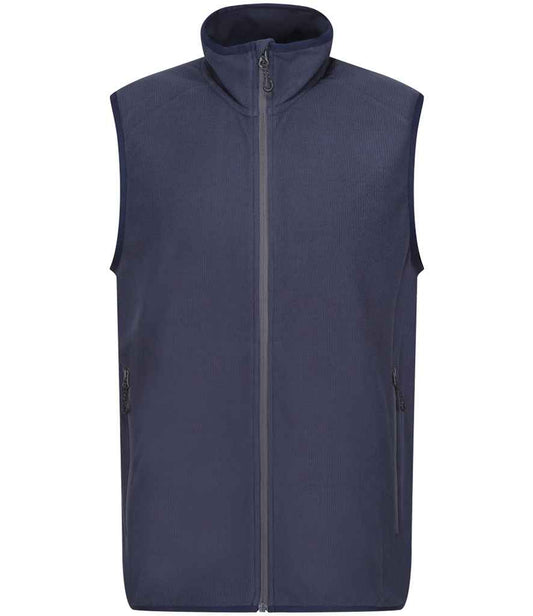 Regatta Professional RG453 Navy/Seal Grey Front - Bodywarmer Ready to be Embroidered by Custard Workwear - Cheap Personalised and Customised Workwear in Nottinghamshire, Derbyshire and Leicestershire