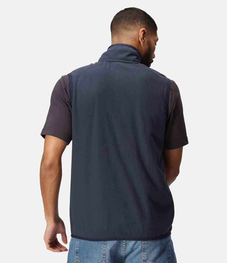 Regatta Professional RG453 Navy/Seal Grey Model - Bodywarmer Ready to be Embroidered by Custard Workwear - Cheap Personalised and Customised Workwear in Nottinghamshire, Derbyshire and Leicestershire