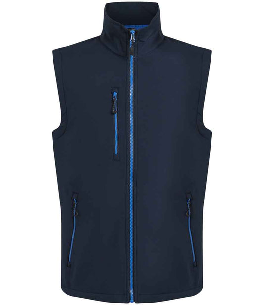 Regatta Professional RG455 Navy/French Blue Front - Bodywarmer Ready to be Embroidered and Printed by Custard Workwear - Cheap Personalised and Customised Workwear in Nottinghamshire, Derbyshire and Leicestershire