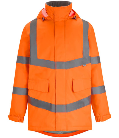 RG559 - Pro Contract High Visibility Dover Parka | Orange