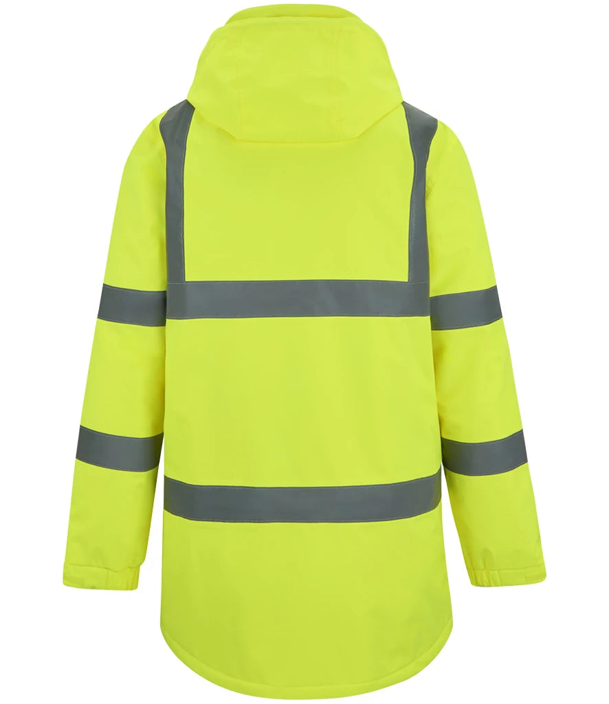 RG559 - Pro Contract High Visibility Dover Parka | Yellow