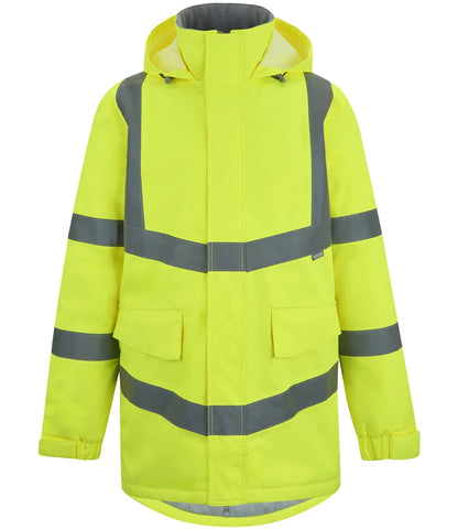 RG559 - Pro Contract High Visibility Dover Parka | Yellow