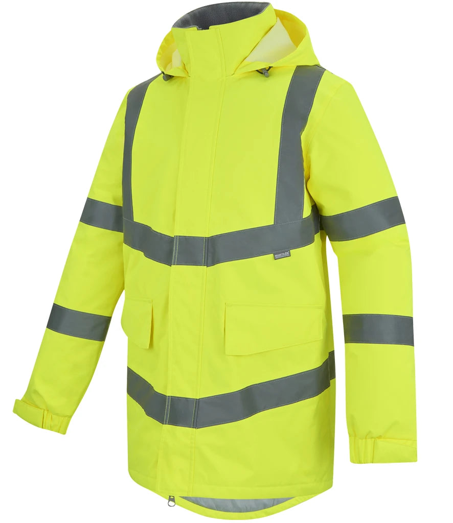 RG559 - Pro Contract High Visibility Dover Parka | Yellow
