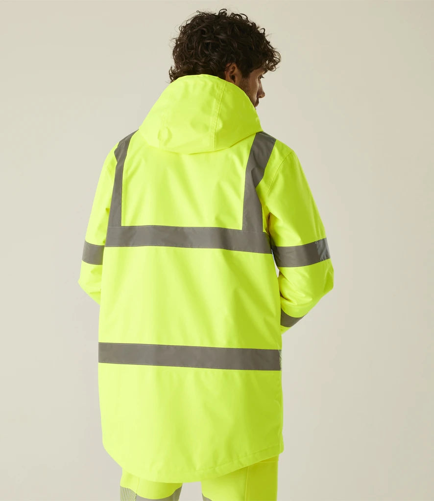 RG559 - Pro Contract High Visibility Dover Parka | Yellow