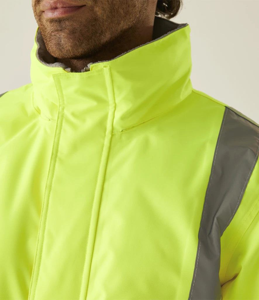 RG559 - Pro Contract High Visibility Dover Parka | Yellow