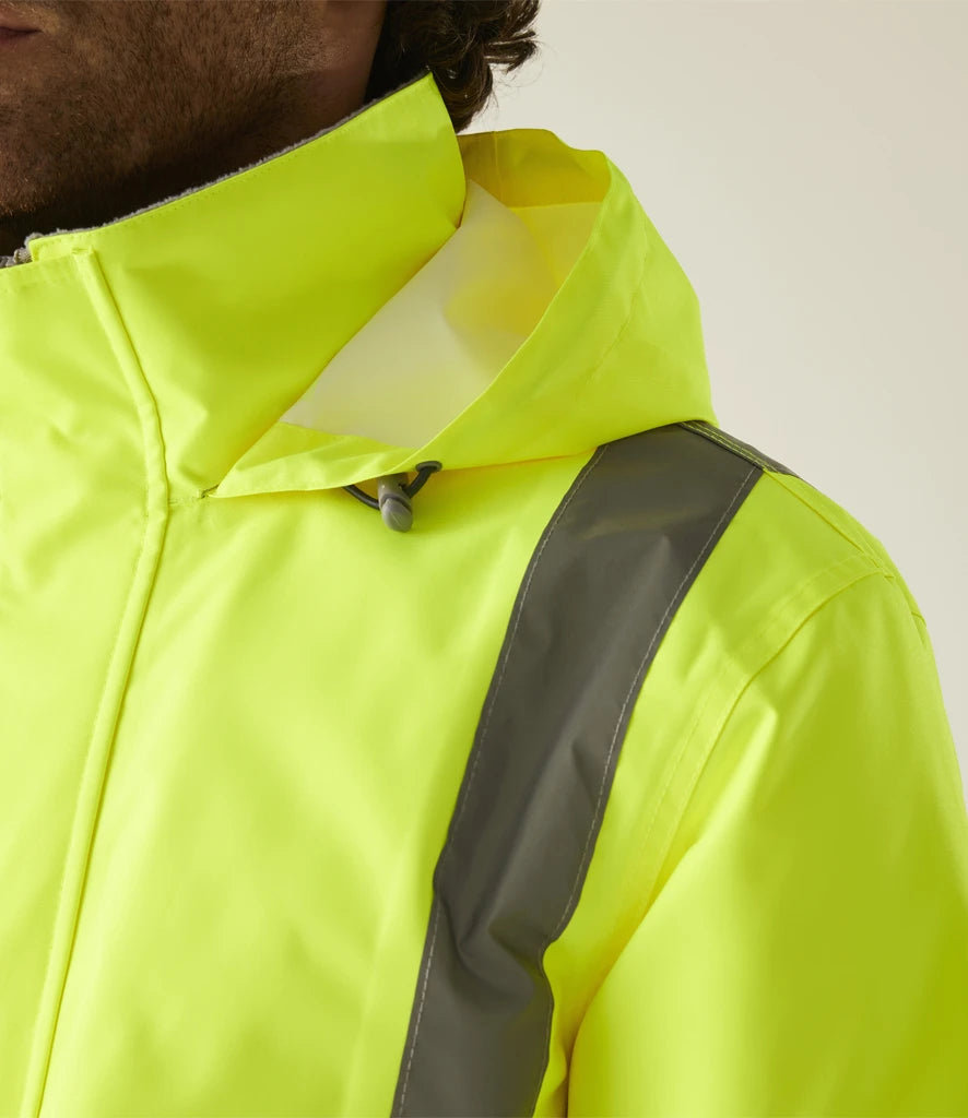 RG559 - Pro Contract High Visibility Dover Parka | Yellow