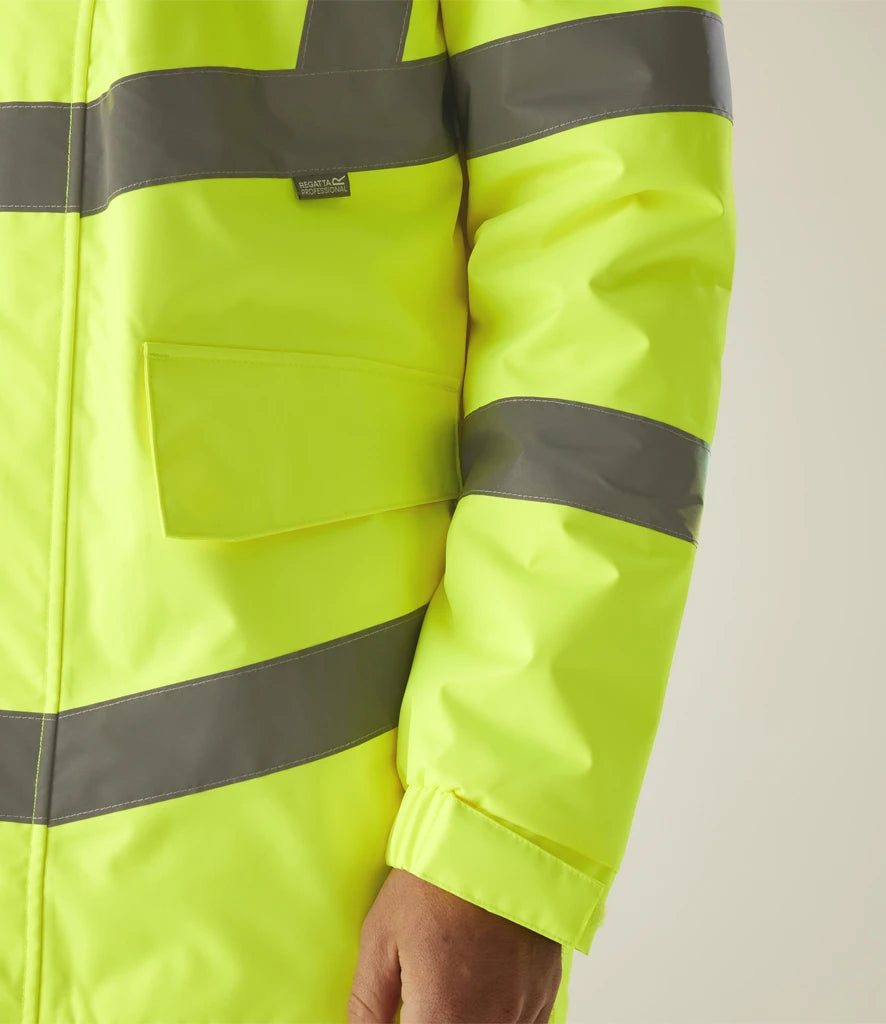 RG559 - Pro Contract High Visibility Dover Parka | Yellow