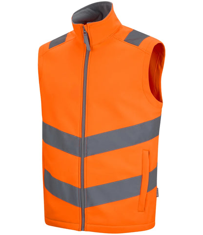 RG560 - Pro Contract High Visibility Ablaze Soft Shell Bodywarmer | Orange