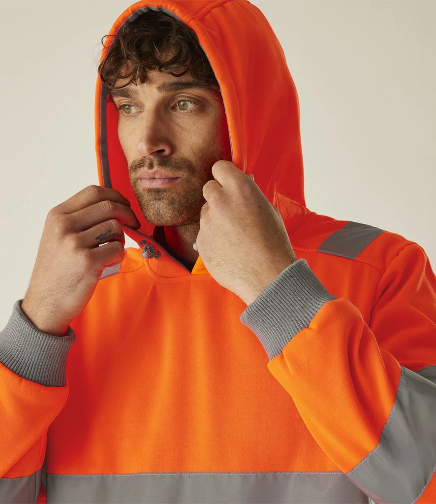 RG564 - Pro Contract High Visibility Hoodie | Orange