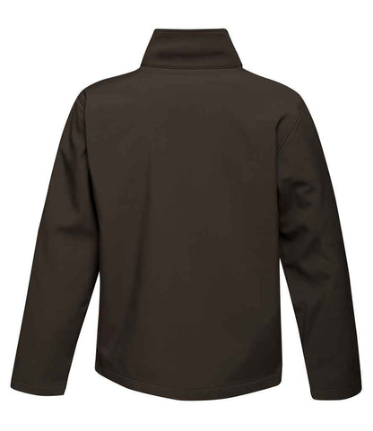 Regatta Professional RG627 Black/Classic Red Back - Soft Shell Ready to be Embroidered and Printed by Custard Workwear - Cheap Personalised and Customised Workwear in Nottinghamshire, Derbyshire and Leicestershire