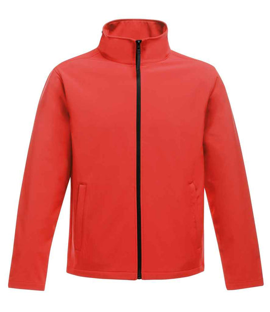 Regatta Professional RG627 Classic Red/Black Front - Soft Shell Ready to be Embroidered and Printed by Custard Workwear - Cheap Personalised and Customised Workwear in Nottinghamshire, Derbyshire and Leicestershire