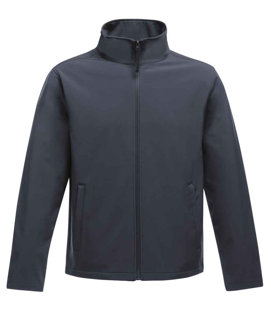 Regatta Professional RG627 Navy/Navy Front - Soft Shell Ready to be Embroidered and Printed by Custard Workwear - Cheap Personalised and Customised Workwear in Nottinghamshire, Derbyshire and Leicestershire