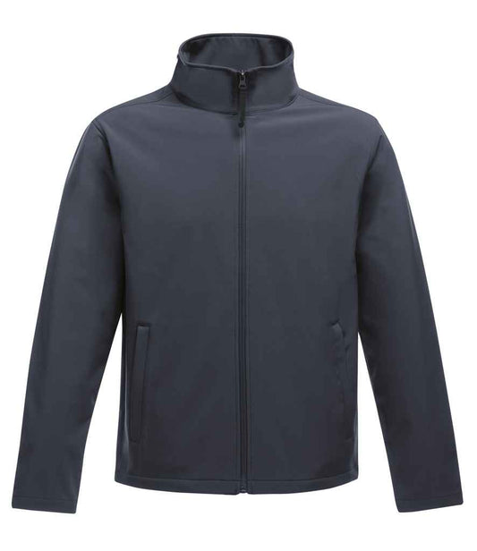 Regatta Professional RG627 Navy/Navy Front - Soft Shell Ready to be Embroidered and Printed by Custard Workwear - Cheap Personalised and Customised Workwear in Nottinghamshire, Derbyshire and Leicestershire