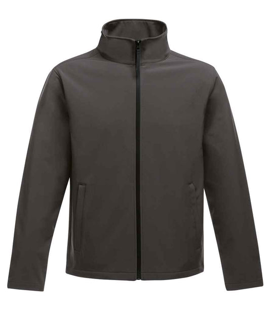 Regatta Professional RG627 Seal Grey/Black Front - Soft Shell Ready to be Embroidered and Printed by Custard Workwear - Cheap Personalised and Customised Workwear in Nottinghamshire, Derbyshire and Leicestershire