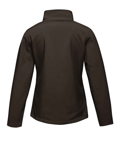 Regatta Professional RG628 Black/Classic Red Back - Soft Shell Ready to be Embroidered and Printed by Custard Workwear - Cheap Personalised and Customised Workwear in Nottinghamshire, Derbyshire and Leicestershire