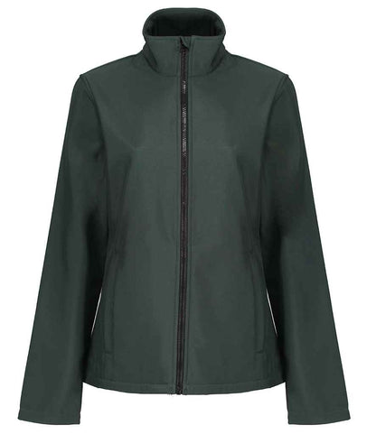 Regatta Professional RG628 Dark Spruce/Black Front - Soft Shell Ready to be Embroidered and Printed by Custard Workwear - Cheap Personalised and Customised Workwear in Nottinghamshire, Derbyshire and Leicestershire