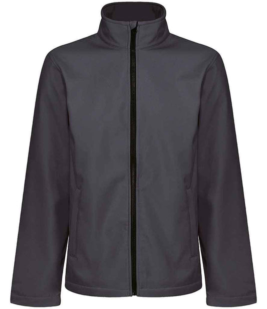Regatta Professional RG628 Seal Grey/Black Front - Soft Shell Ready to be Embroidered and Printed by Custard Workwear - Cheap Personalised and Customised Workwear in Nottinghamshire, Derbyshire and Leicestershire