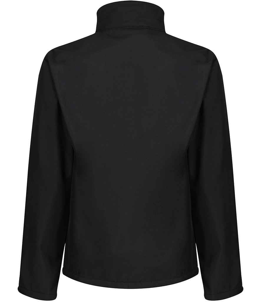 Regatta Professional RG631 Black/Black Back - Soft Shell Ready to be Embroidered and Printed by Custard Workwear - Cheap Personalised and Customised Workwear in Nottinghamshire, Derbyshire and Leicestershire