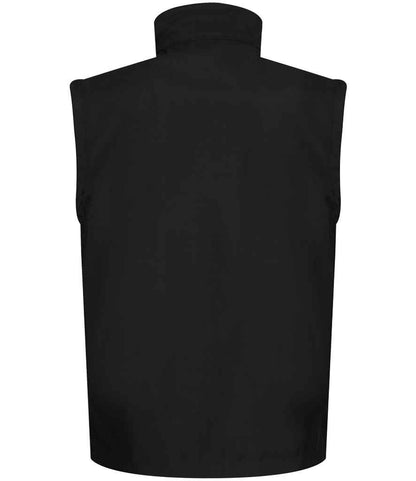 Regatta Professional RG633 Black/Black Back - Bodywarmer Ready to be Embroidered and Printed by Custard Workwear - Cheap Personalised and Customised Workwear in Nottinghamshire, Derbyshire and Leicestershire
