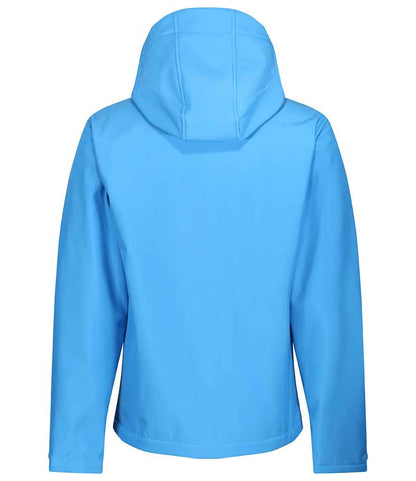 Regatta Professional RG635 French Blue/Navy Back - Soft Shell Ready to be Embroidered and Printed by Custard Workwear - Cheap Personalised and Customised Workwear in Nottinghamshire, Derbyshire and Leicestershire