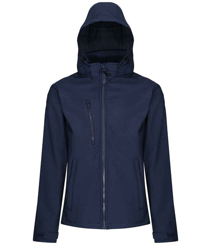 Regatta Professional RG635 Navy/Navy Front - Soft Shell Ready to be Embroidered and Printed by Custard Workwear - Cheap Personalised and Customised Workwear in Nottinghamshire, Derbyshire and Leicestershire