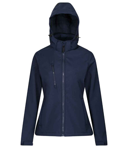 Regatta Professional RG636 Navy/Navy Front - Soft Shell Ready to be Embroidered and Printed by Custard Workwear - Cheap Personalised and Customised Workwear in Nottinghamshire, Derbyshire and Leicestershire