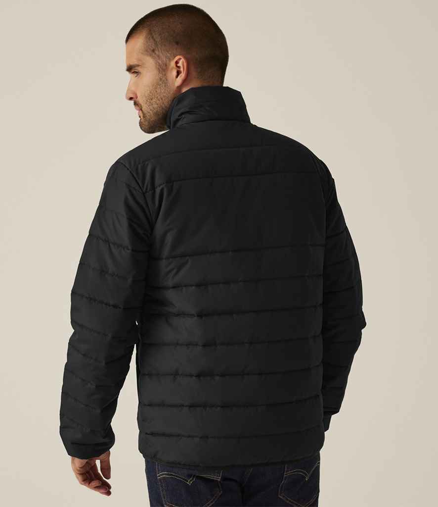 Regatta Professional RG650 Black Model - Jacket Ready to be Embroidered and Printed by Custard Workwear - Cheap Personalised and Customised Workwear in Nottinghamshire, Derbyshire and Leicestershire