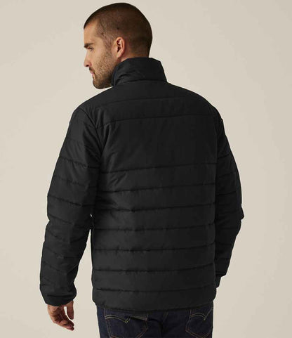 Regatta Professional RG650 Black Model - Jacket Ready to be Embroidered and Printed by Custard Workwear - Cheap Personalised and Customised Workwear in Nottinghamshire, Derbyshire and Leicestershire