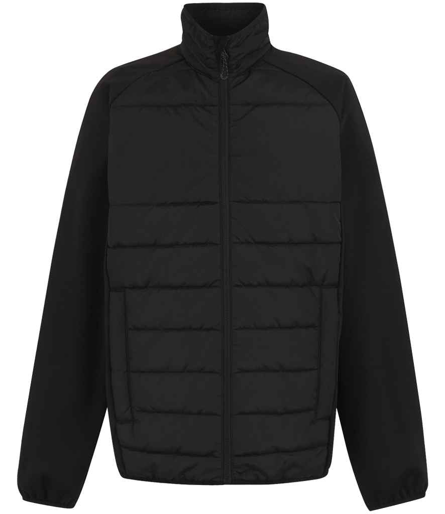 Regatta Professional RG654 Black Front - Jacket Ready to be Embroidered and Printed by Custard Workwear - Cheap Personalised and Customised Workwear in Nottinghamshire, Derbyshire and Leicestershire